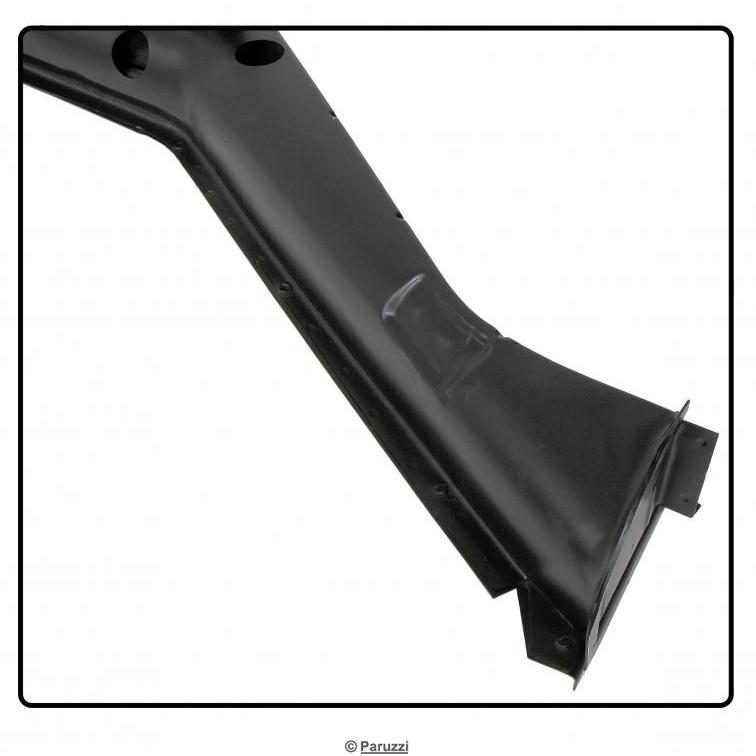 Heizungskanal mit Heizungsrohr links