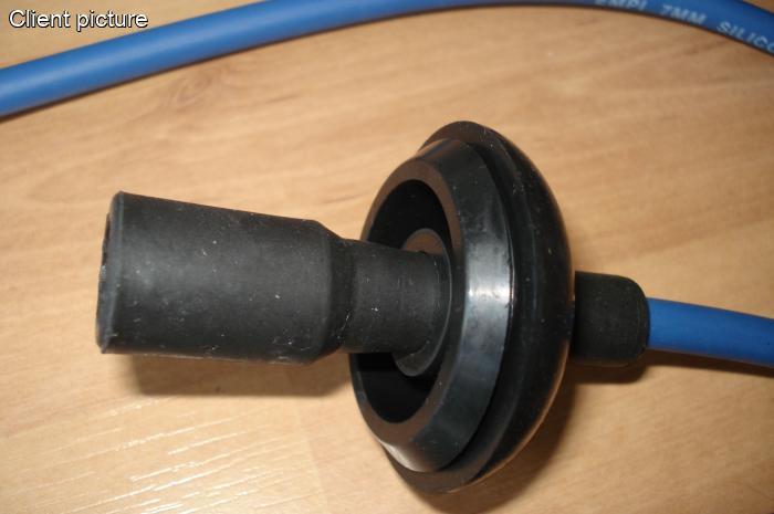 Zündkabelsatz Hochleistung blau 7 mm