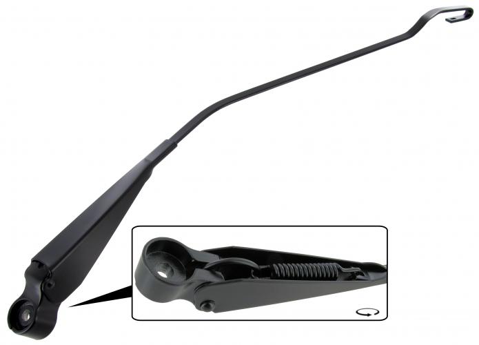 Scheibenwischerarm schwarz für T3 Bulli RHD