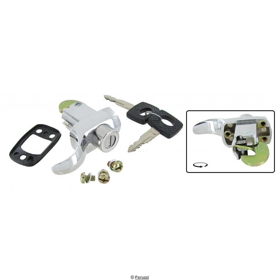 Motorhaubenschloss mit Schlüssel