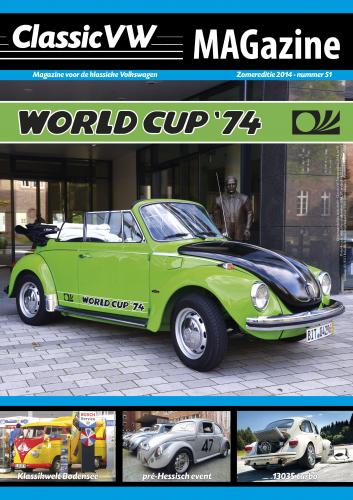 ClassicVW Magazine Sommerausgabe 2014 Nr. 51 luftgekühlter VW