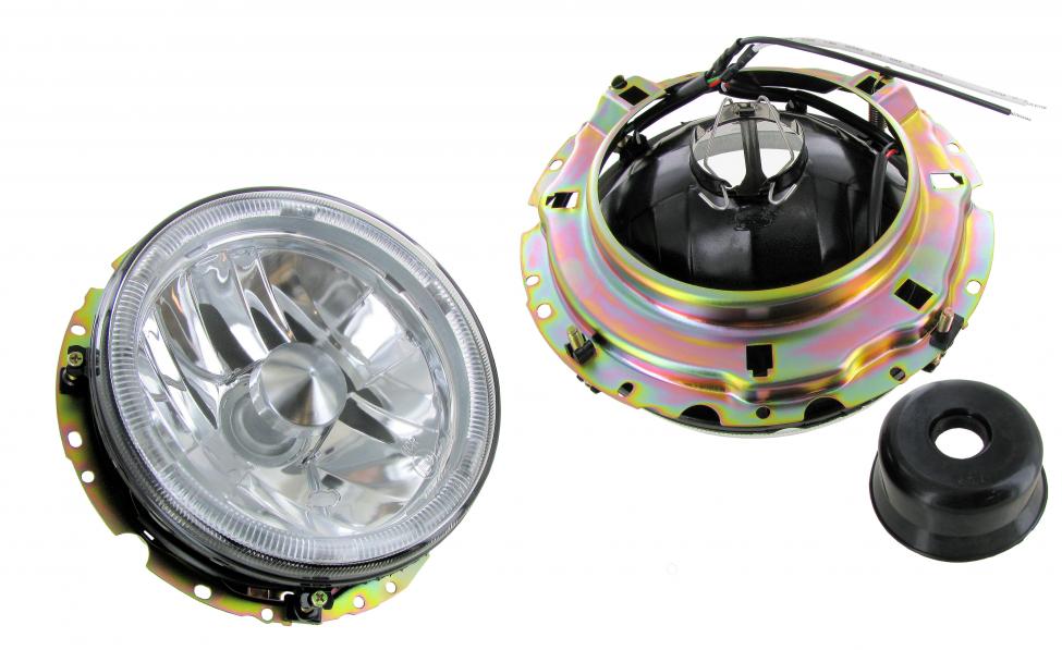 H4 Angel Eyes Scheinwerfer mit LED-Ringlicht für Klassiker