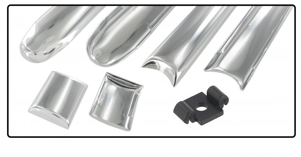 Aluminium Zierleisten Satz 13-teilig unpoliert