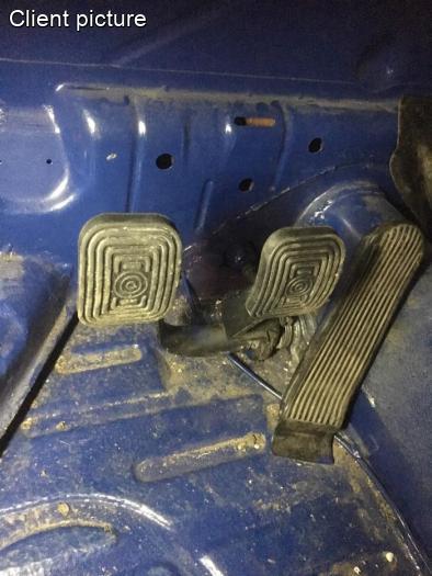 Pedalbeläge Bremse/Kupplung (pro Paar)