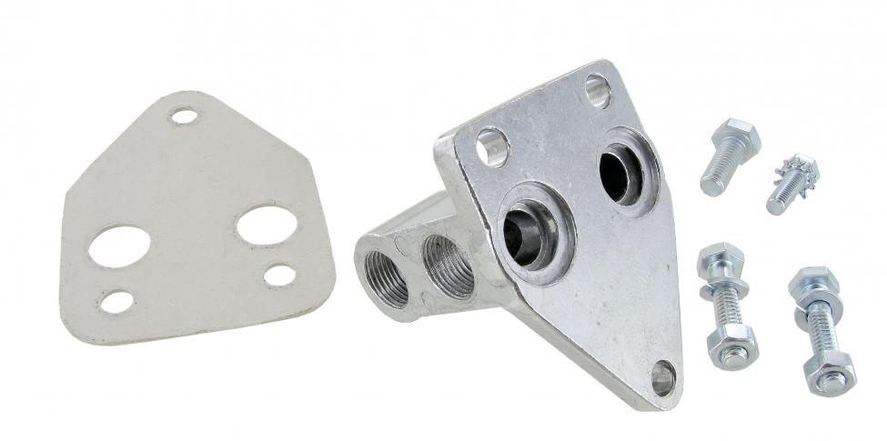 Ölkühler Adapter Umleitung Aluminium für VW Oldtimer