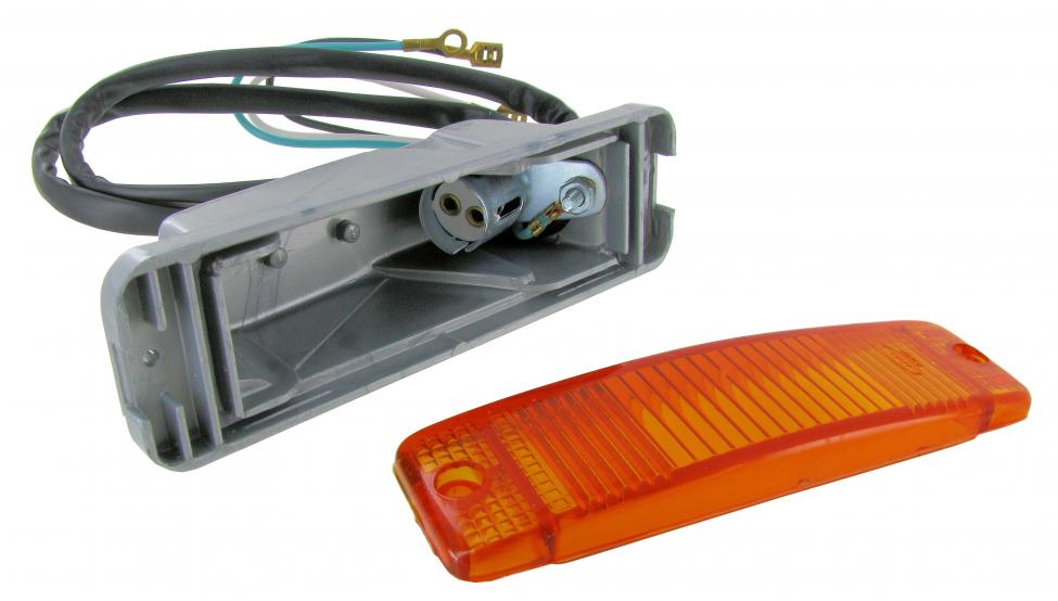 Blinkereinheit Bernstein Orange Glas für VW Käfer ab 1974
