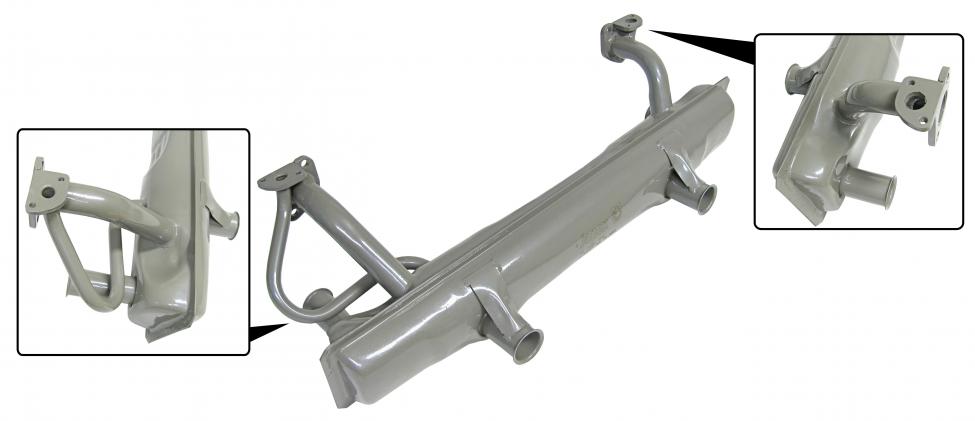 Standard Auspuff für VW Käfer & Karmann Ghia