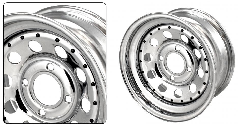 Modular Felge Chrom 10-Loch für VW Oldtimer