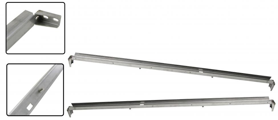 Fenster-Dichtungskanal Kabinentür Edelstahl horizontal