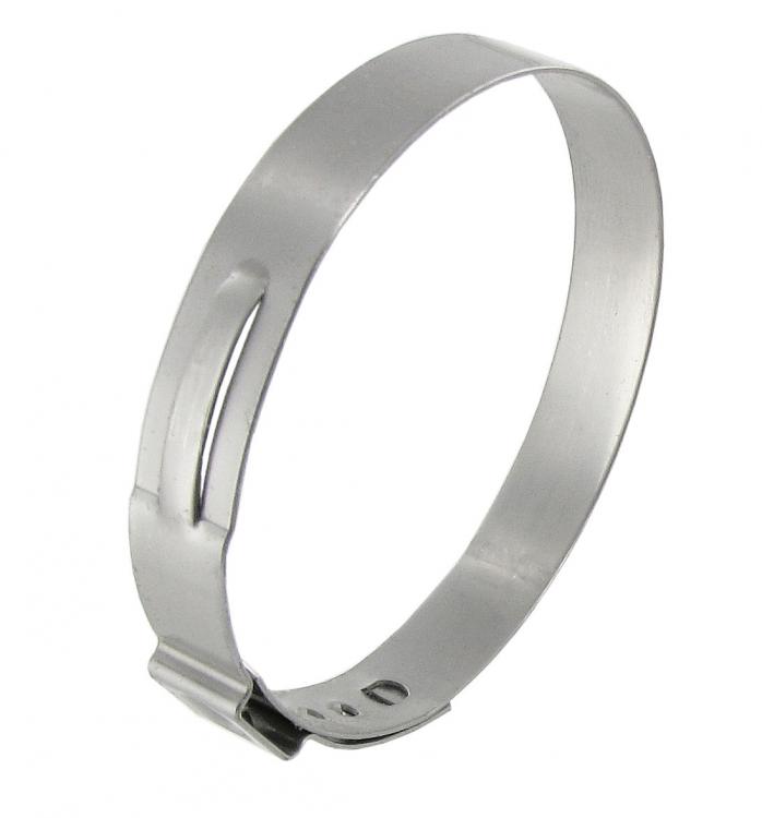 Lenkgetriebe-Manschette Edelstahl stufenlos 51,3-55,0 mm Links