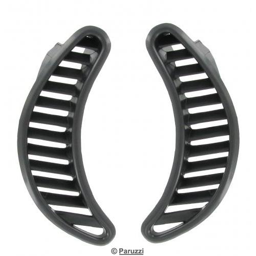 Seitliche Luftauslassblenden schwarz (pro Paar)