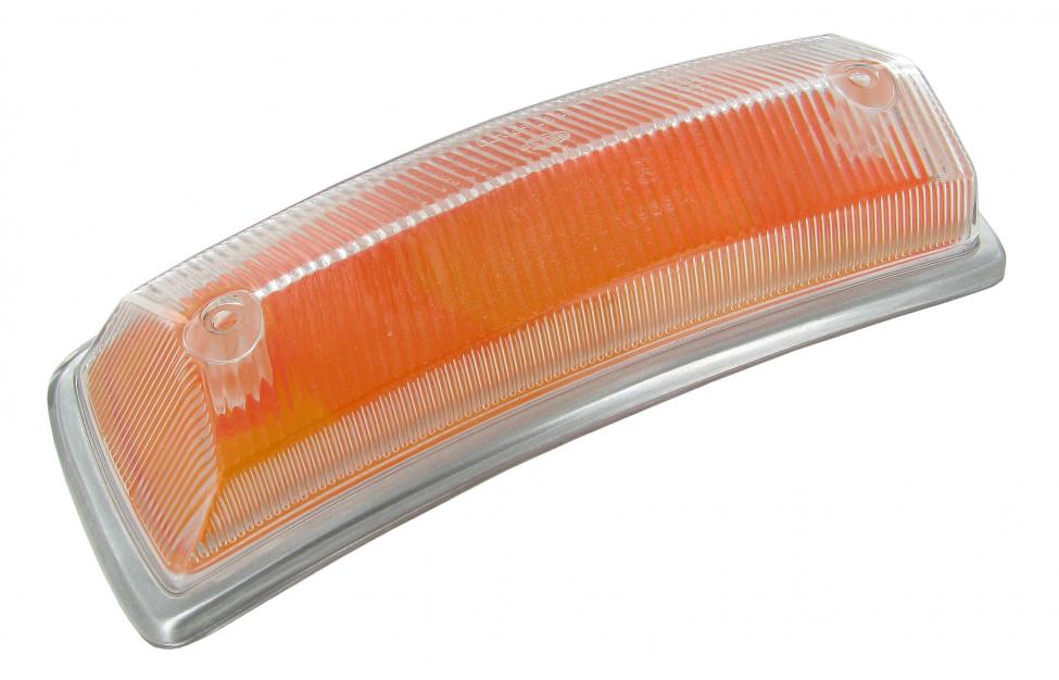 Blinkerglas Bernstein Orange Rechts für Bulli 1967-1972