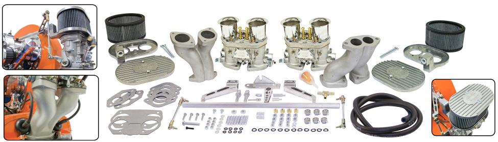 EMPI Ultra HPMX 40 Doppelvergaser-Satz für VW Oldtimer