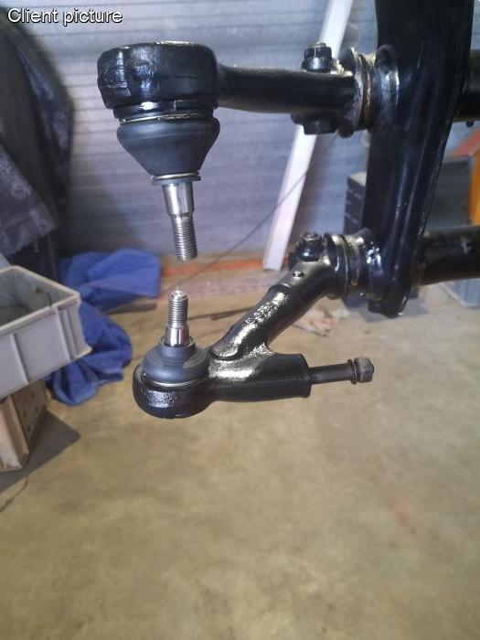 Traggelenk Oberseite für tiefere VA (je Stk.)