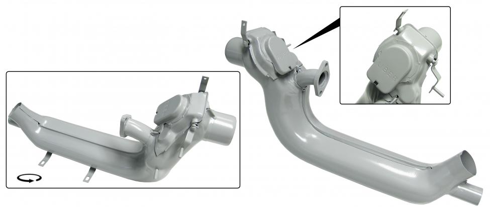 Wärmetauscher Standard links