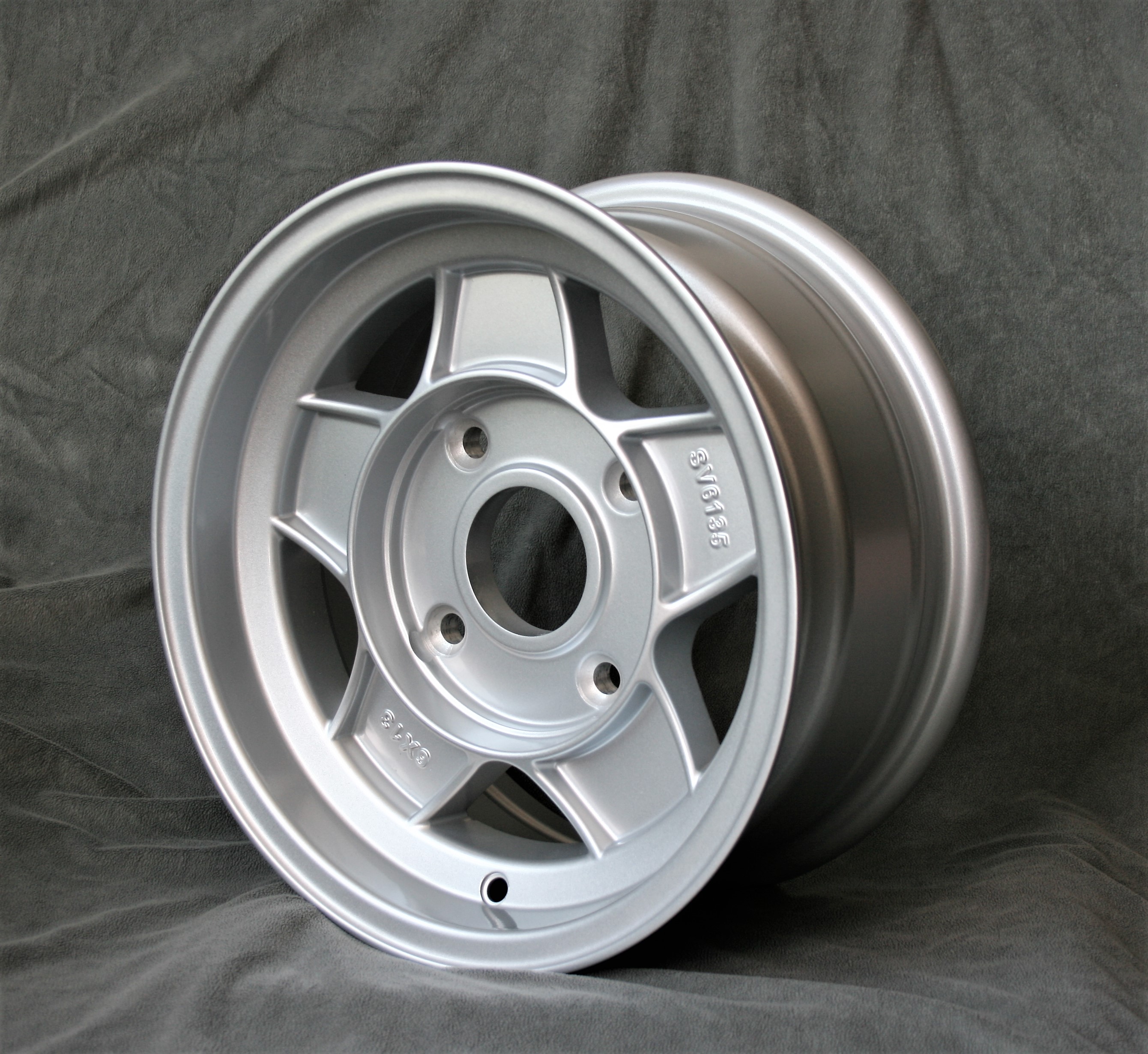 Maxilite FVAT 6x13 ET0 silver - Felge für VW-Klassiker