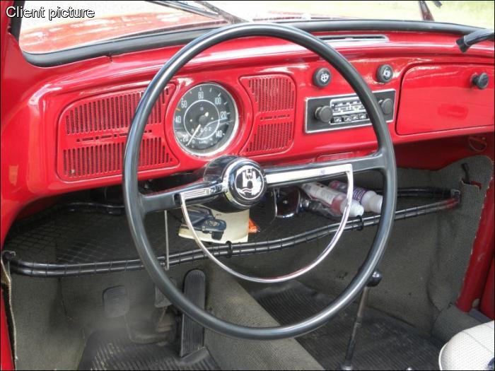 Lenkrad Serie schwarz komplett