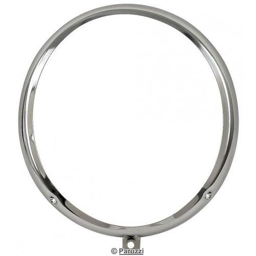 Scheinwerferring verchromter Stahl B-Qualität (pro Stück)