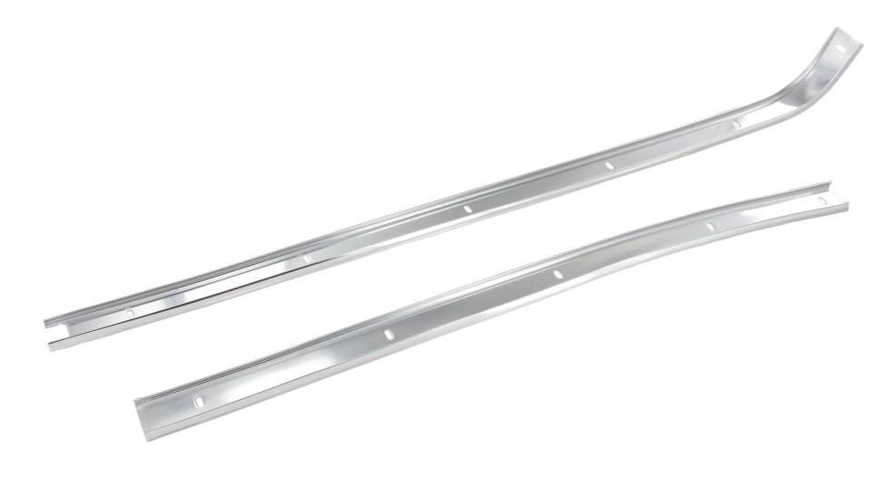 Hinteres Seitenfenster Dachgummi Zierleiste Rechts Aluminium