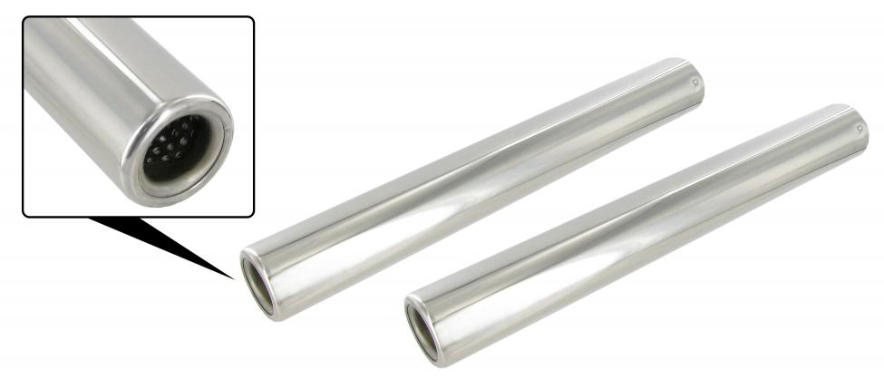 Edelstahl Auspuff Endrohr 250 mm - Rostfrei für VW Klassiker