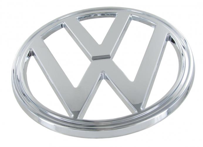 VW Nase Emblem Chrom - Bulli 1972-1979