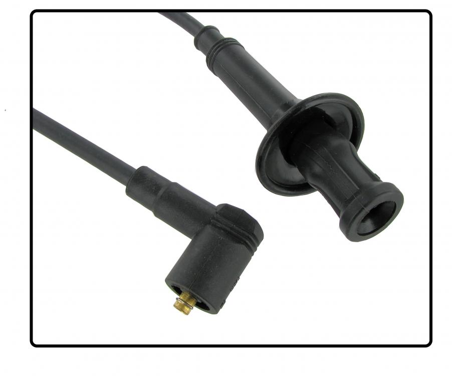 Zündkabel Satz Schwarz für VW Oldtimer