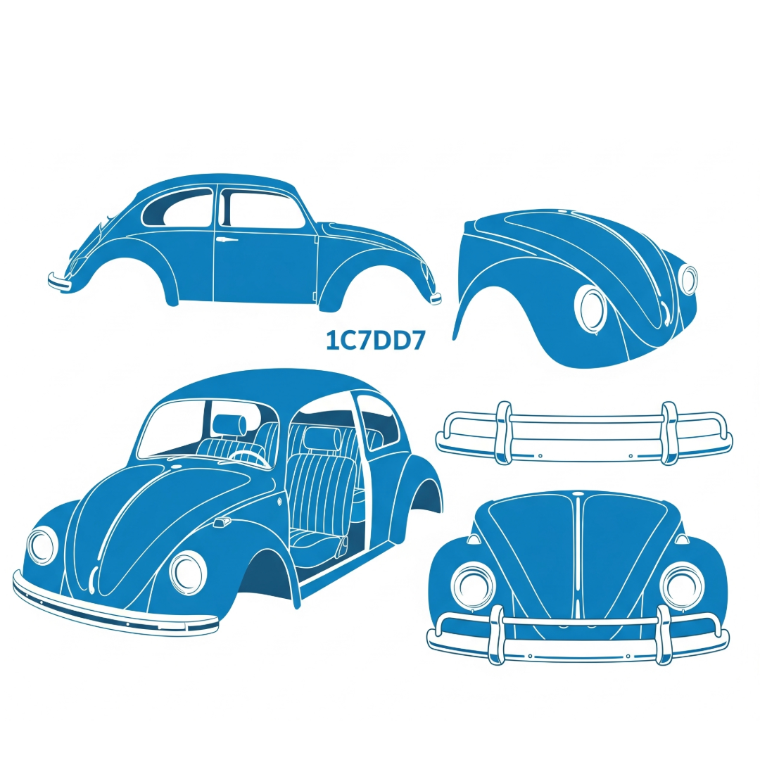 8 Aufbau | Interieur| Stoßstangen ab 8/1974 8 Aufbau | Interieur| Stoßstangen ab 8/1974