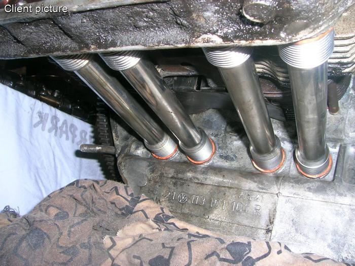 Stößelschutzrohr (Edelstahl, 8Stk.)