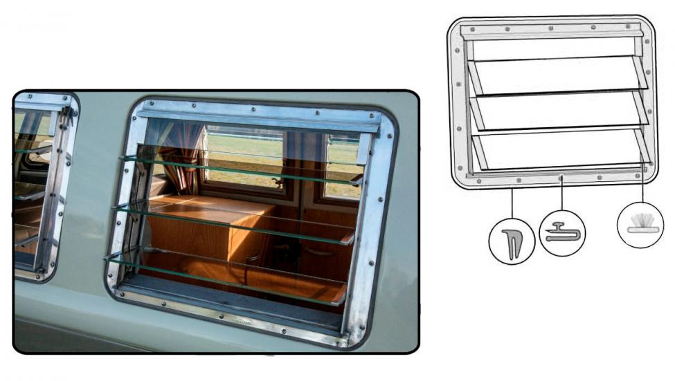 Dichtungssatz Westfalia Lamellenfenster