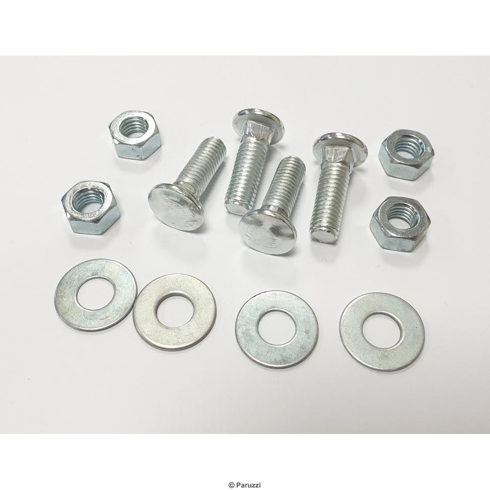 Verchromter Stoßstangenschraubensatz B-Qualität (4 Stück)