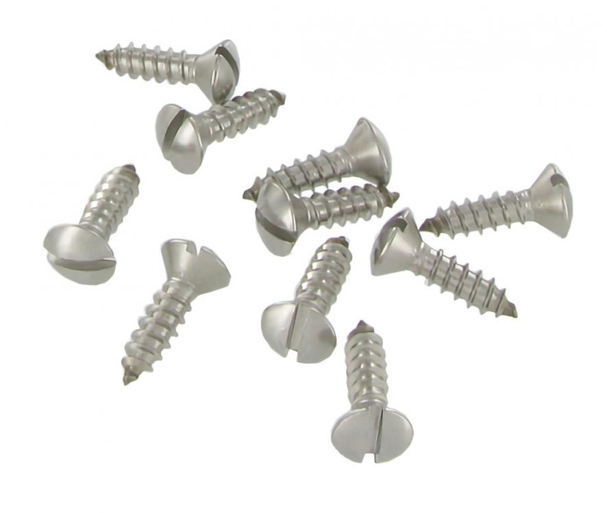 Edelstahl Rundkopfschrauben 3,5x13 mm für VW-Oldtimer
