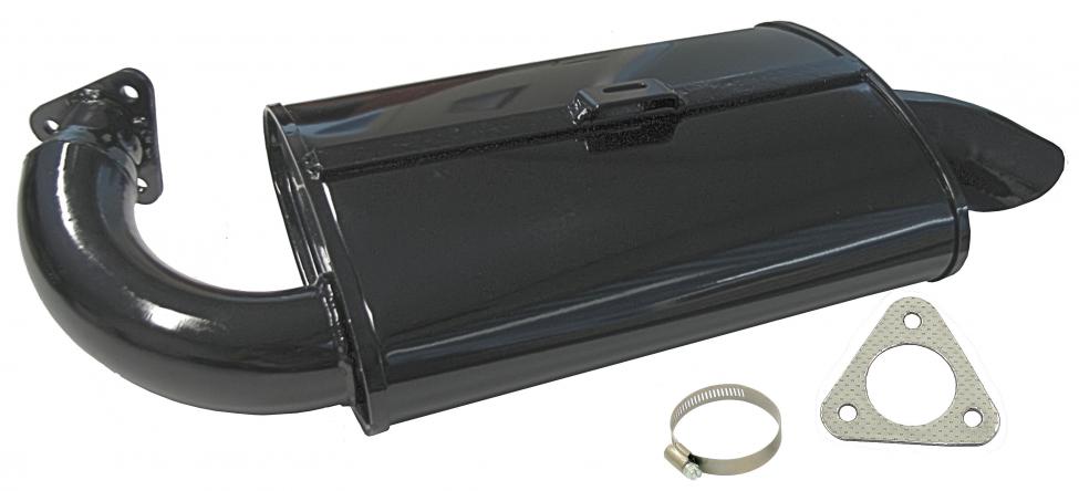 Phat Boy Schalldämpfer schwarz für VW Käfer und Karmann Ghia