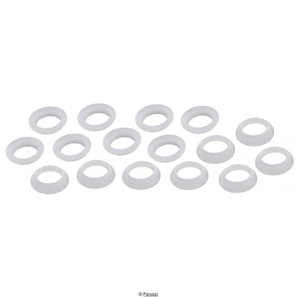 Stößelrohrdichtungen aus Silikon (16 Stück)