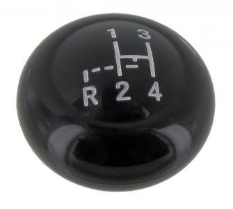 Schaltknopf Schwarz mit Schaltmuster für VW Oldtimer
