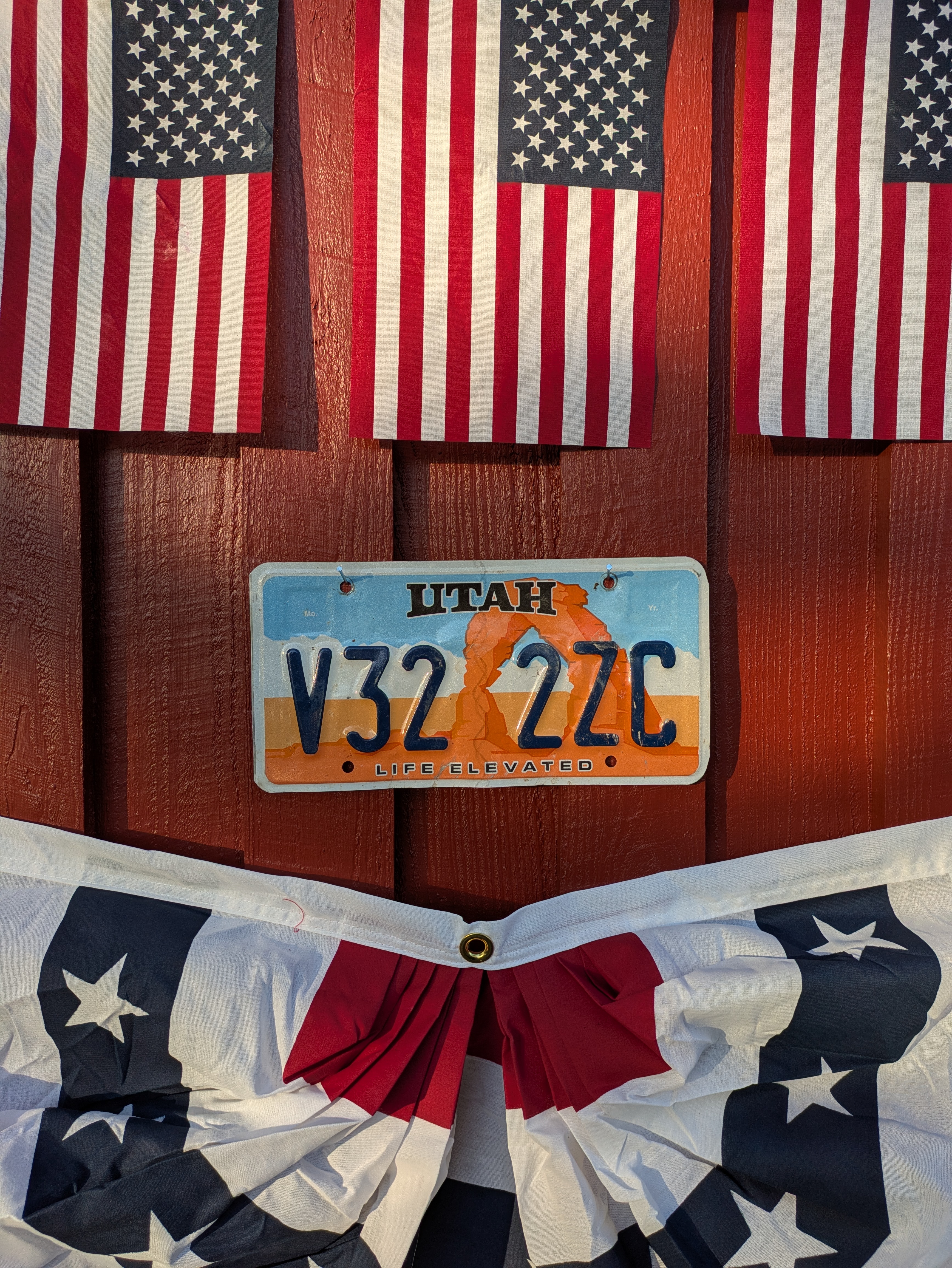 Original USA Nummernschild