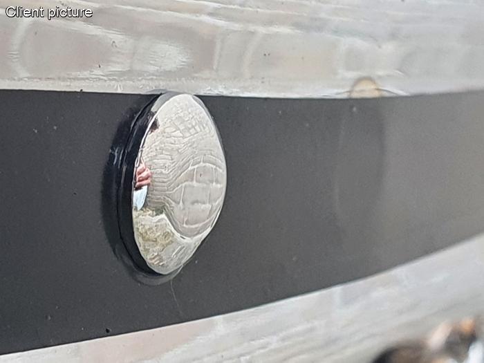 verchromte Bolzen für Stoßstange und Nebelscheinwerfer (6 Stück)