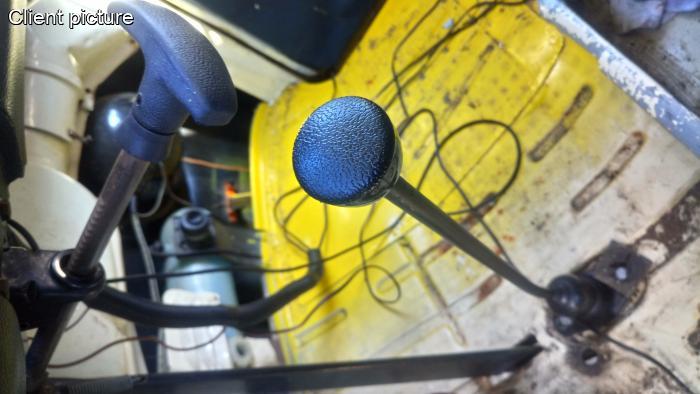 Schalthebelknauf schwarz