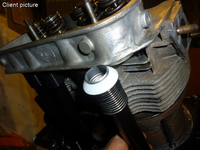 Stößelrohrdichtungen aus Silikon (16 Stück)