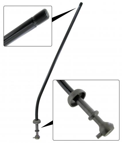Schalthebel für VW Bulli Linkslenkung 1967-1979