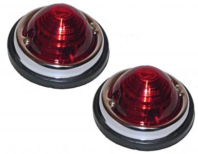 Universelle rote Custom-Leuchte 12V für Oldtimer-Projekte