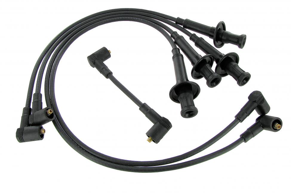 Zündkabel Satz Schwarz für VW Oldtimer