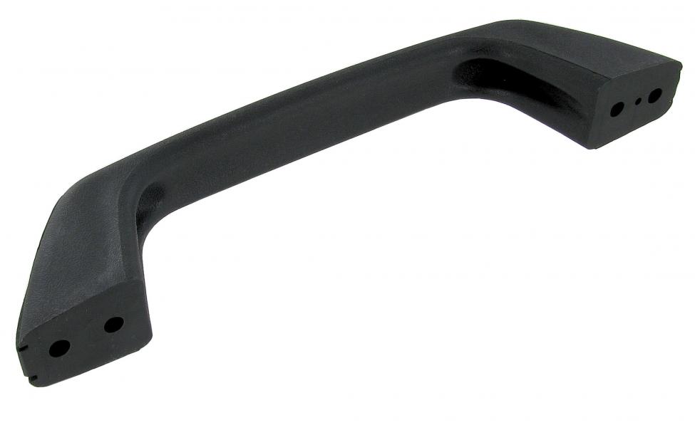 Haltegriff satin Schwarz fixiert für Armaturenbrett