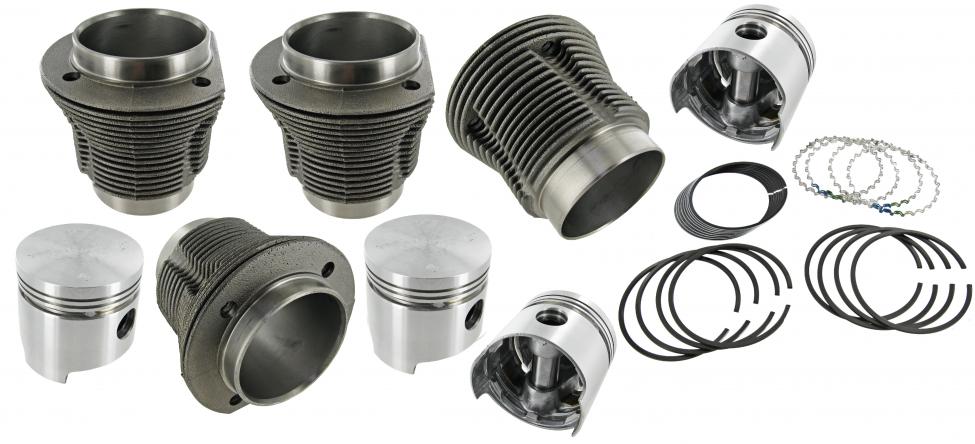 Mahle Zylinder und Kolben Satz 1585cc Gusskolben