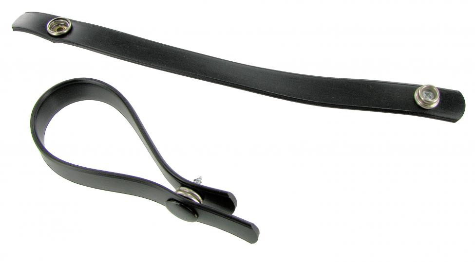 Vorhang Raffhalter mit Druckknopf schwarz