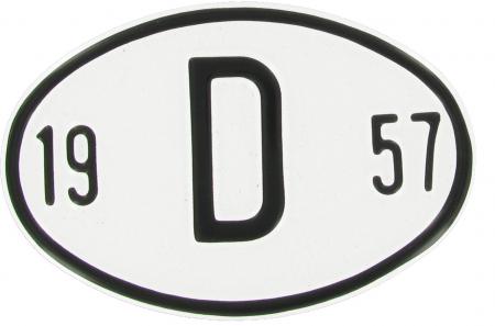 Landesplakette D 1957