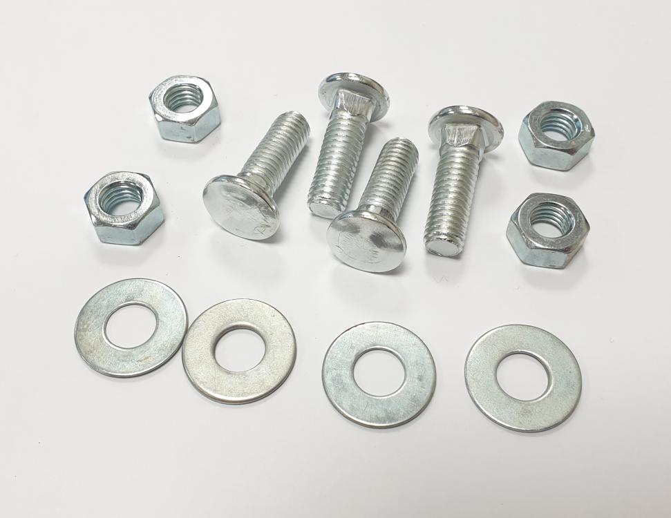 Chrom Stoßstangenschrauben Satz B-Qualität für VW Klassiker