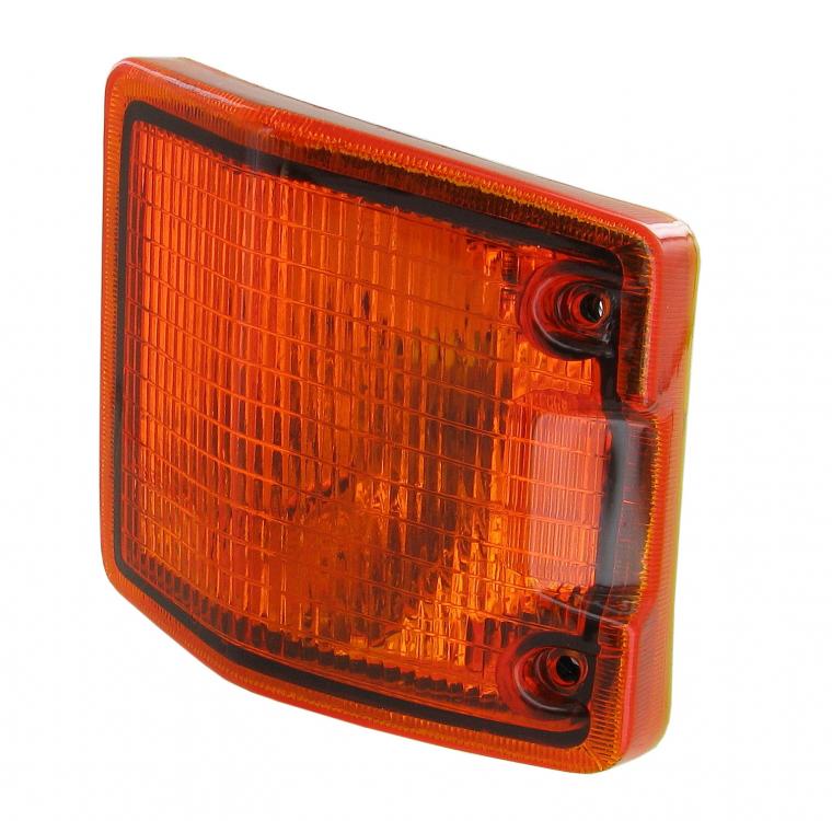 Blinkereinheit komplett links, Bernstein-Glas Orange