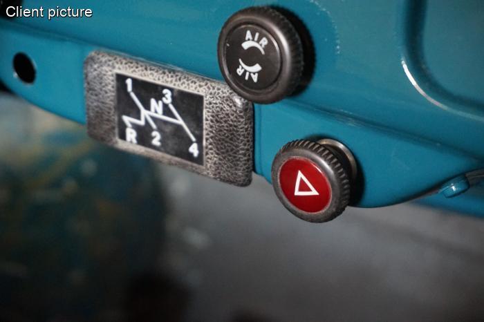 Knopf Warnblinkschalter 12V