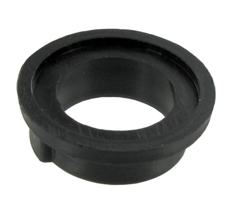 Schiebetürgriff Rosette schwarz, Kunststoff 1973-1979