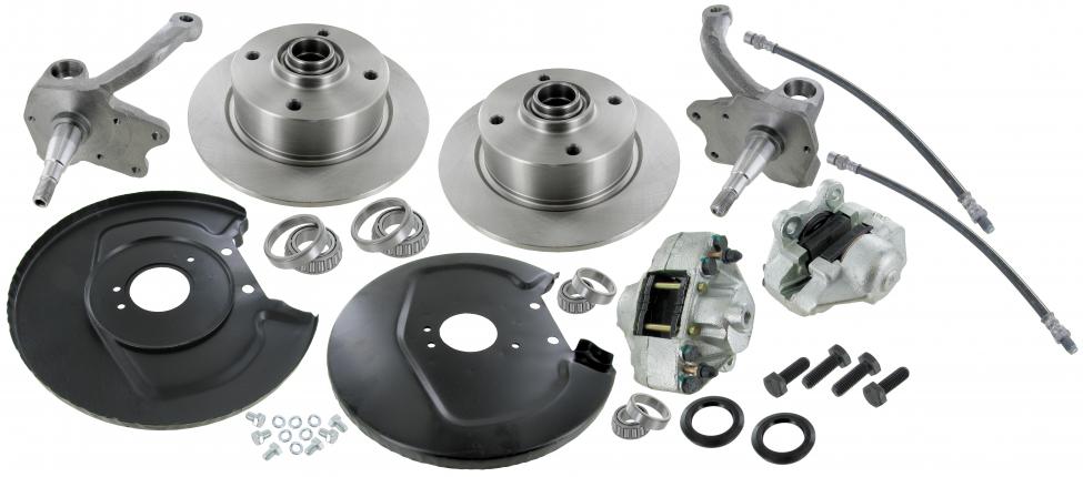 Scheibenbremsen Satz vorne 4x130 mit Ü-Bremssätteln